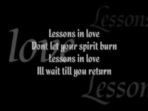 Level 42  *Lessons in Love* Lyrics