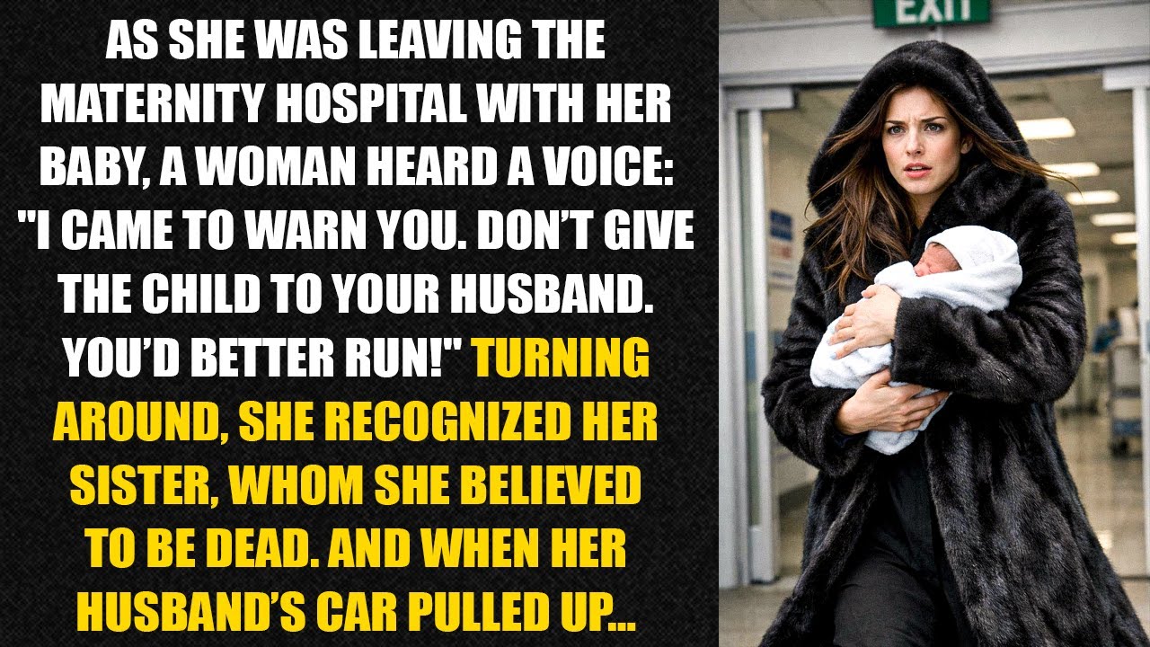 As she was leaving the maternity hospital with her baby, a woman heard a voice: 