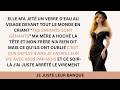 la femme de mon frere ma jete de leau au visage pendant le dejeuner