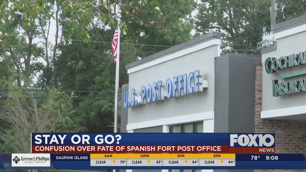 Spanish Fort Post Office could be closing YouTube