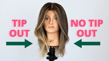 Create the Perfect Face Framing Highlights with Tip Out Highlights  – Dark to Light Hair Tutorial