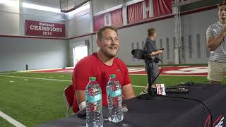 Alabama transfer Seth McLaughlin shares practice philosophy for first year with Ohio State football