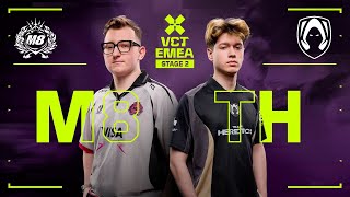 M8 vs. TH - VCT EMEA 2025 Stage 2 - W2 D2 - Map 2