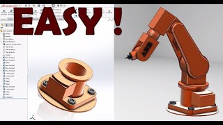 Solidworks Complete Tutorial |  ARM ROBOT  | ABB |  1   BASE
