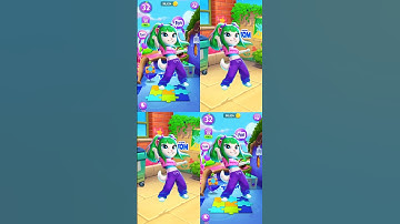 Talking Tom vs Angela My Talking Tom 2 🤯 #shorts #tom #animation #cat #mytalkingtom2 #trending 5