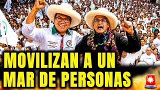 🔴HISTORICO🚨ROBERTO SANCHEZ Y DOMINGO PEREZ MOVILIZAN A MILES DE VOTANTES DE JP😱🇵🇪