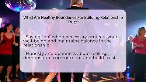 What Are Healthy Boundaries For Building Relationship Trust? - The Personal Growth Path