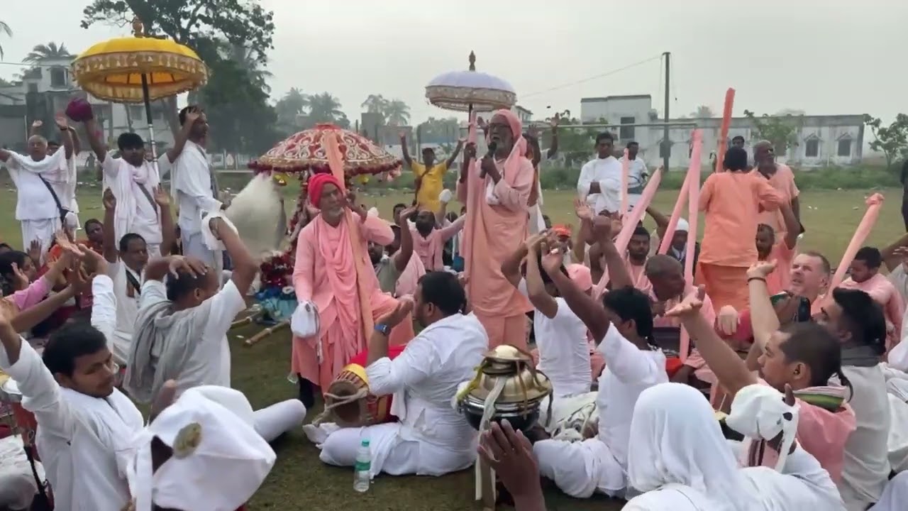 Бхаджан-кутир Шрилы Джаганнатха дас Бабаджи / БВ Мадхава Махарадж (1 марта 2026, Симантадвипа)