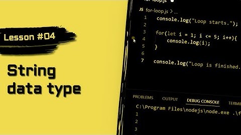 JavaScript For Beginners #04 | What Are Strings And How To Interpolate Them?