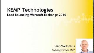 Load Balancer 101 para Microsoft Exchange 2010 / 2013 / 2016