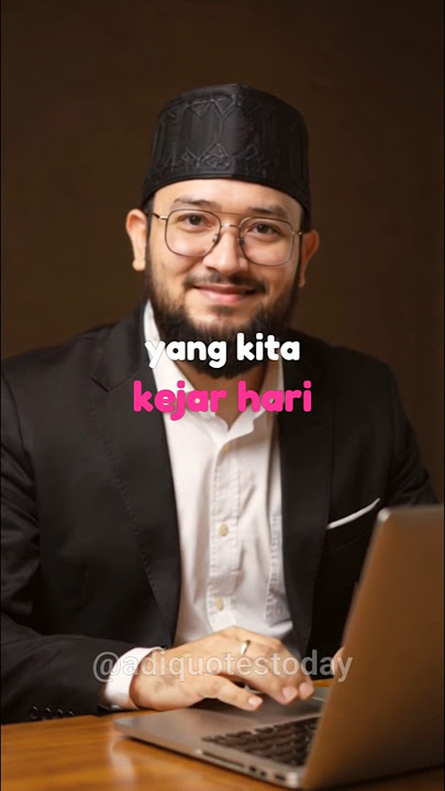 Dunia semantara, akhirat selama-lamanya #shorts #motivation #positivitychannel #quotes