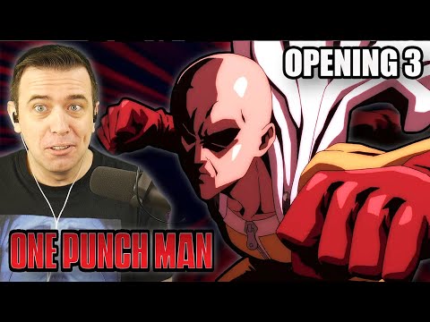 One Punch Man Season 3 Opening REACTION