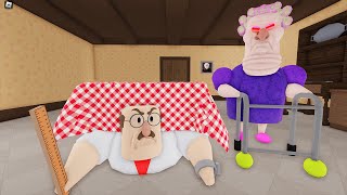 ESCAPE GRUMPY GRAN HORROR | Scary Obby Roblox #roblox #obby