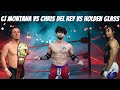 CJ montana vs Chris Del Rey vs Holden Glass