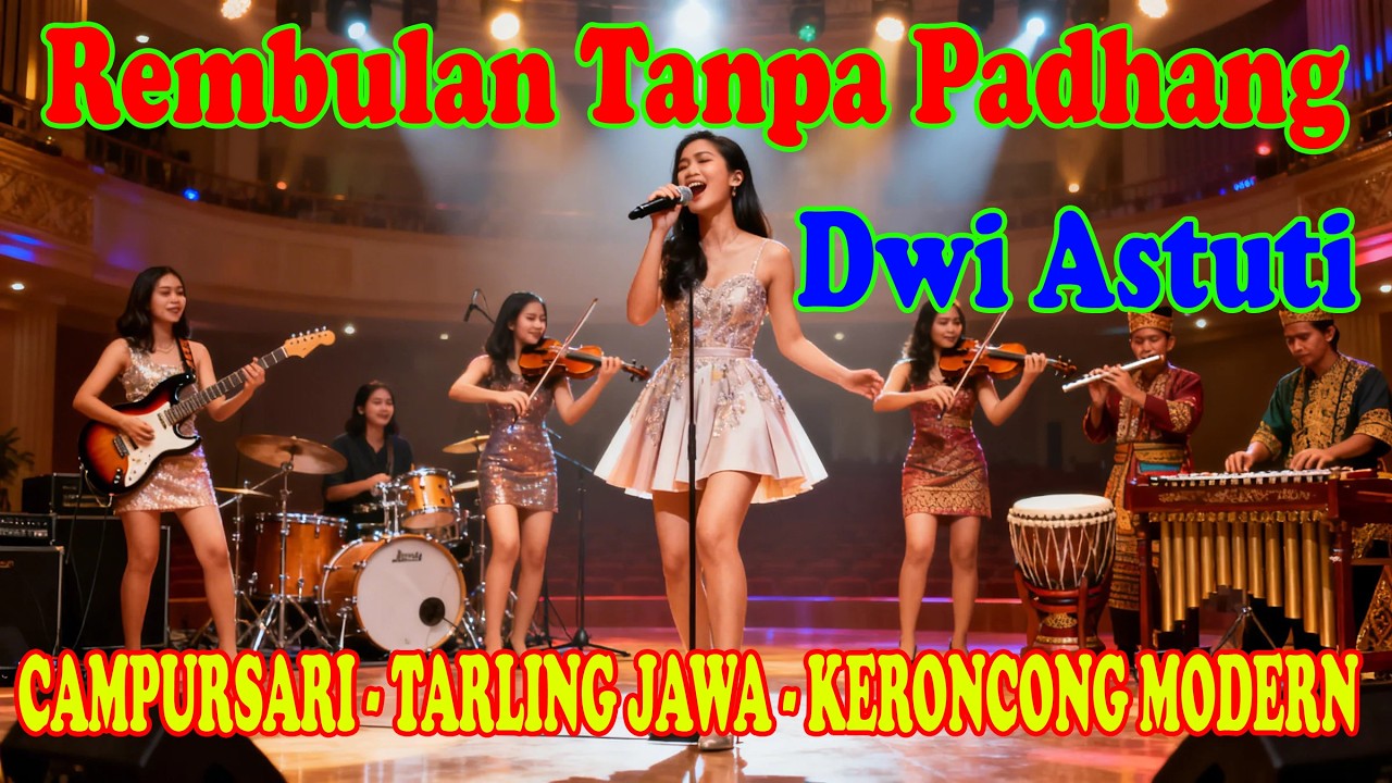 Rembulan Tanpa Padhang - Dwi Astuti | CAMPURSARI - TARLING JAWA - KERONCONG MODERN