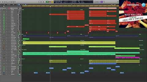 Logic Pro X Template Wait for Love (Future Pop) #logicproxtemplate #logicprox #logicpro