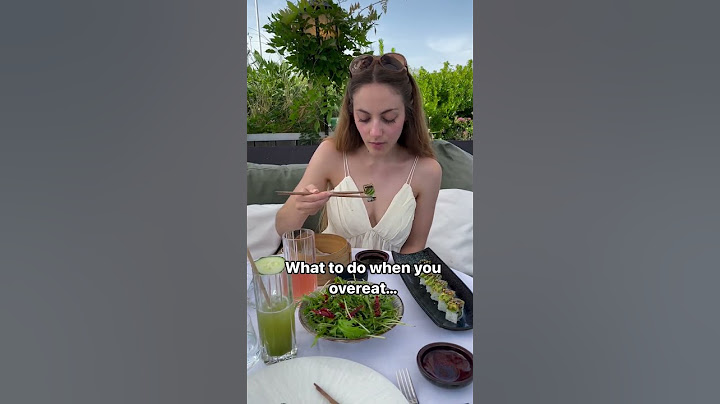 What to do after you overeat // post binge eating tips! | Edukale