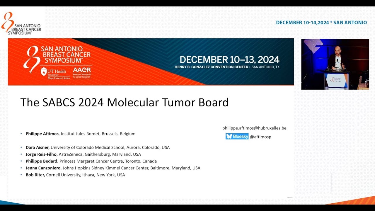 SABCS 2024: Molecular Tumor Board