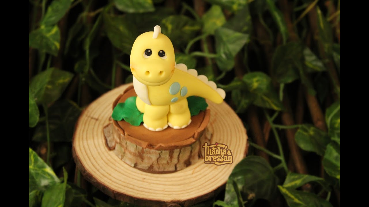 Modelagem pasta americana dinossauro baby YouTube