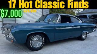 The Beauties are Calling: 17  Classic Cars For Sale That Fit Your Budget!