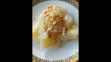 Singkong rebus Saus santan 🥥🌰topping kacang almond | Cassava