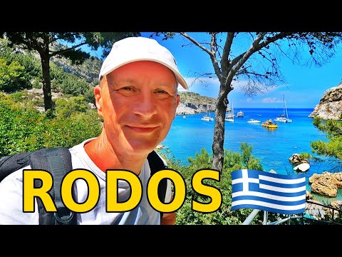 Wideo: Lindos na greckiej wyspie Rodos