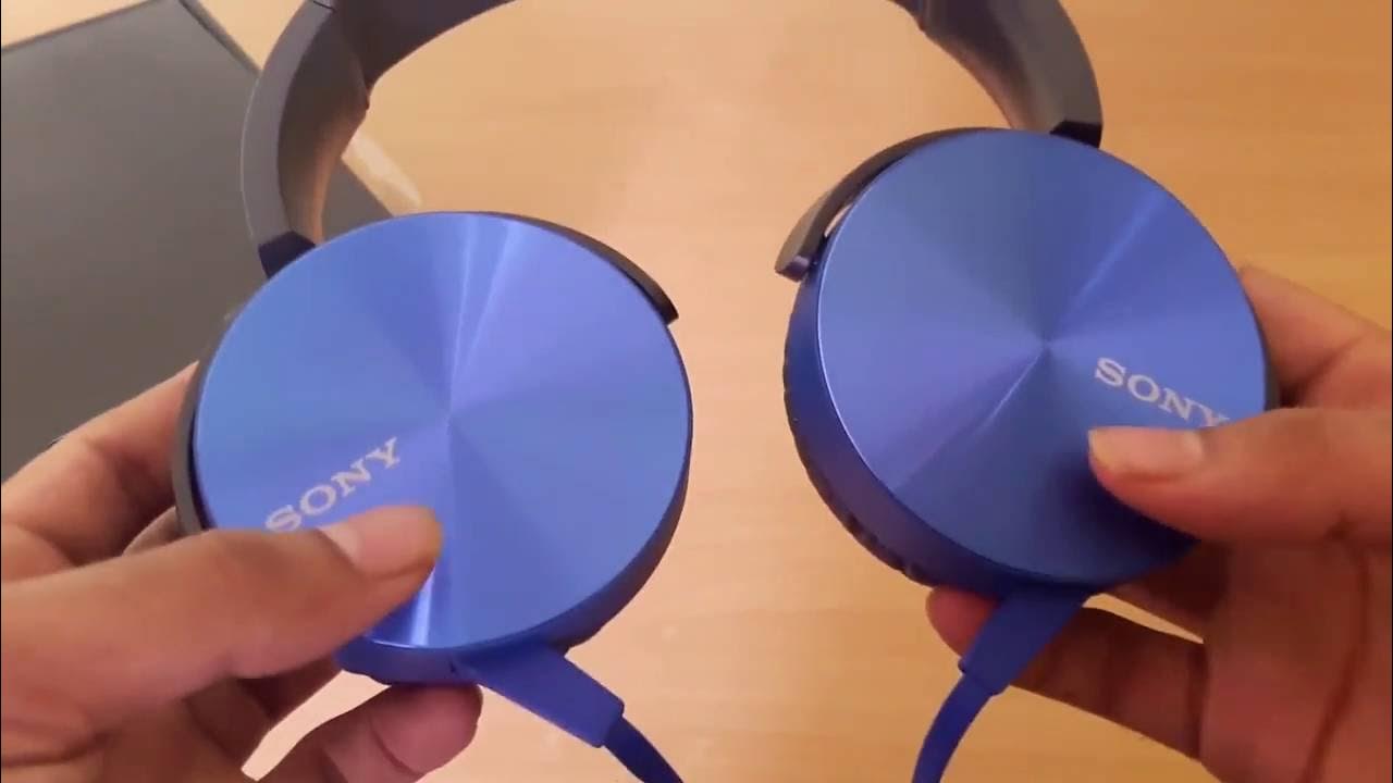 [हिन्दी] Sony MDRXB450 Extra Bass OnEar Headphone Unboxing in HINDI
