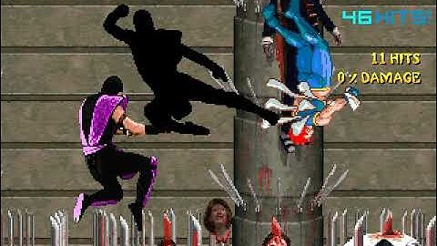 MUGEN Request: Earthworm Jim & Marrow Vs Noob Saibot MK2 & Rain MK2