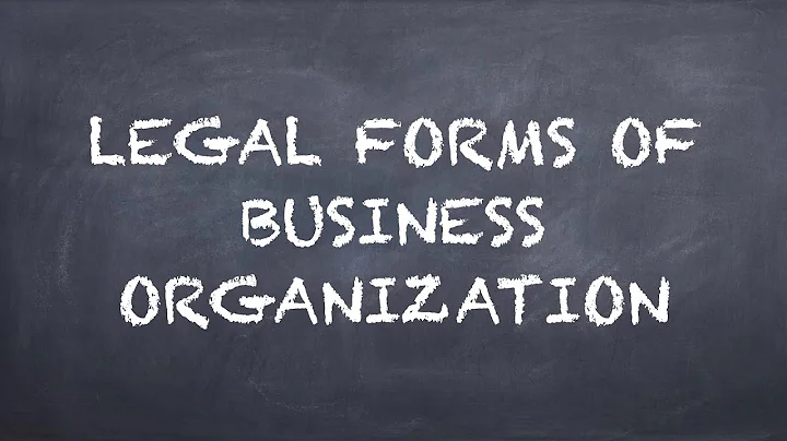 Legal Forms of Business Organization【Dr. Deric】 - DayDayNews