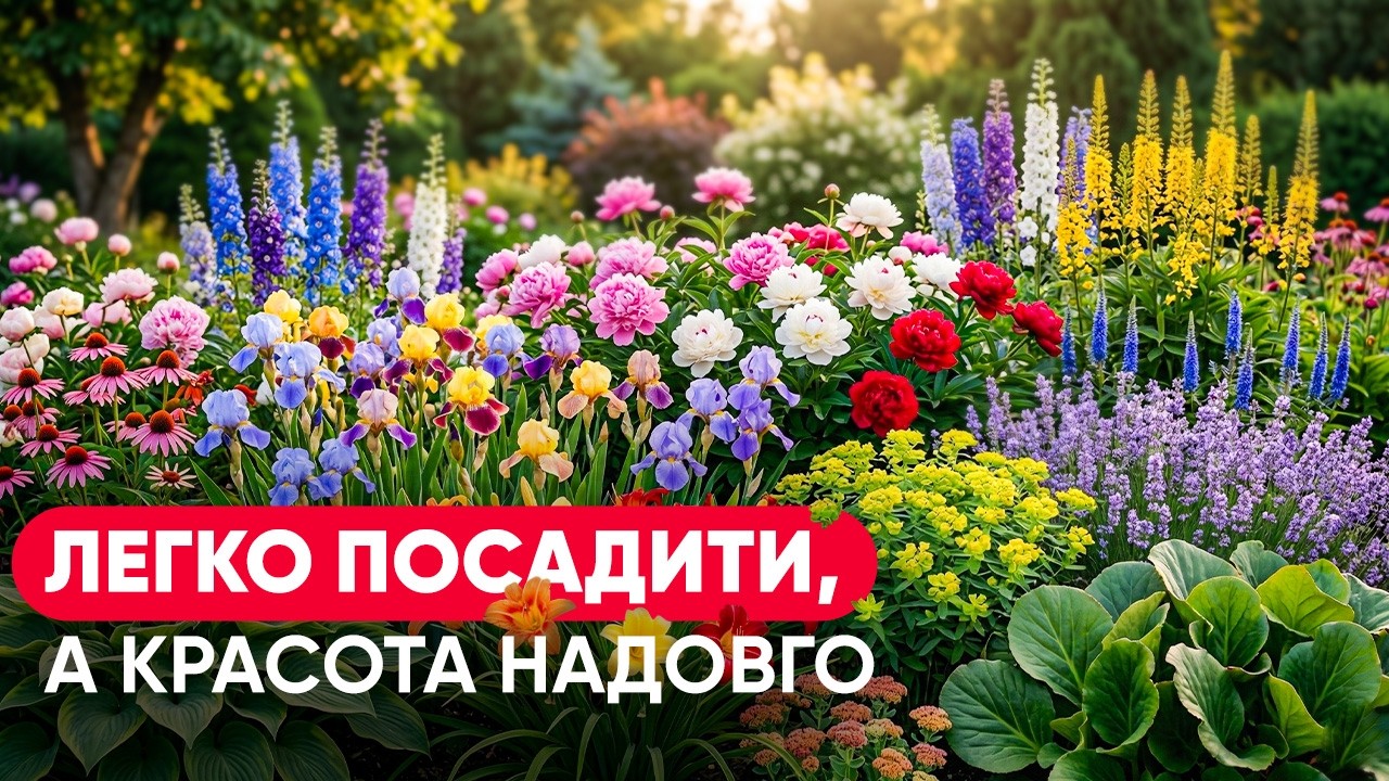 Посадіть ЦІ багаторічники, і ви забудете про інші квіти. Нереальна краса!
