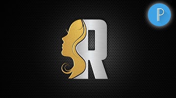 Pixellab Logo Design - R Style Logo Design Using Pixellab By RAHIM TECH.