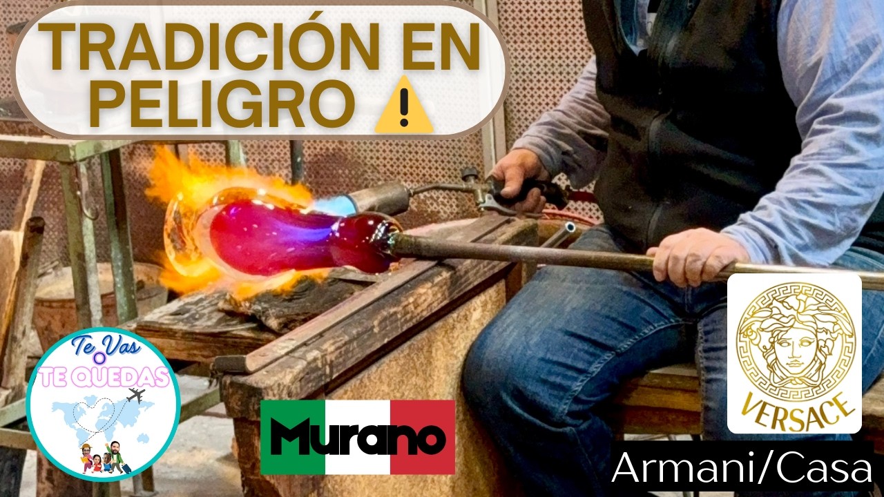 4k Murano Italia 🇮🇹 TRADICIÓN EN PELIGRO ⚠️
