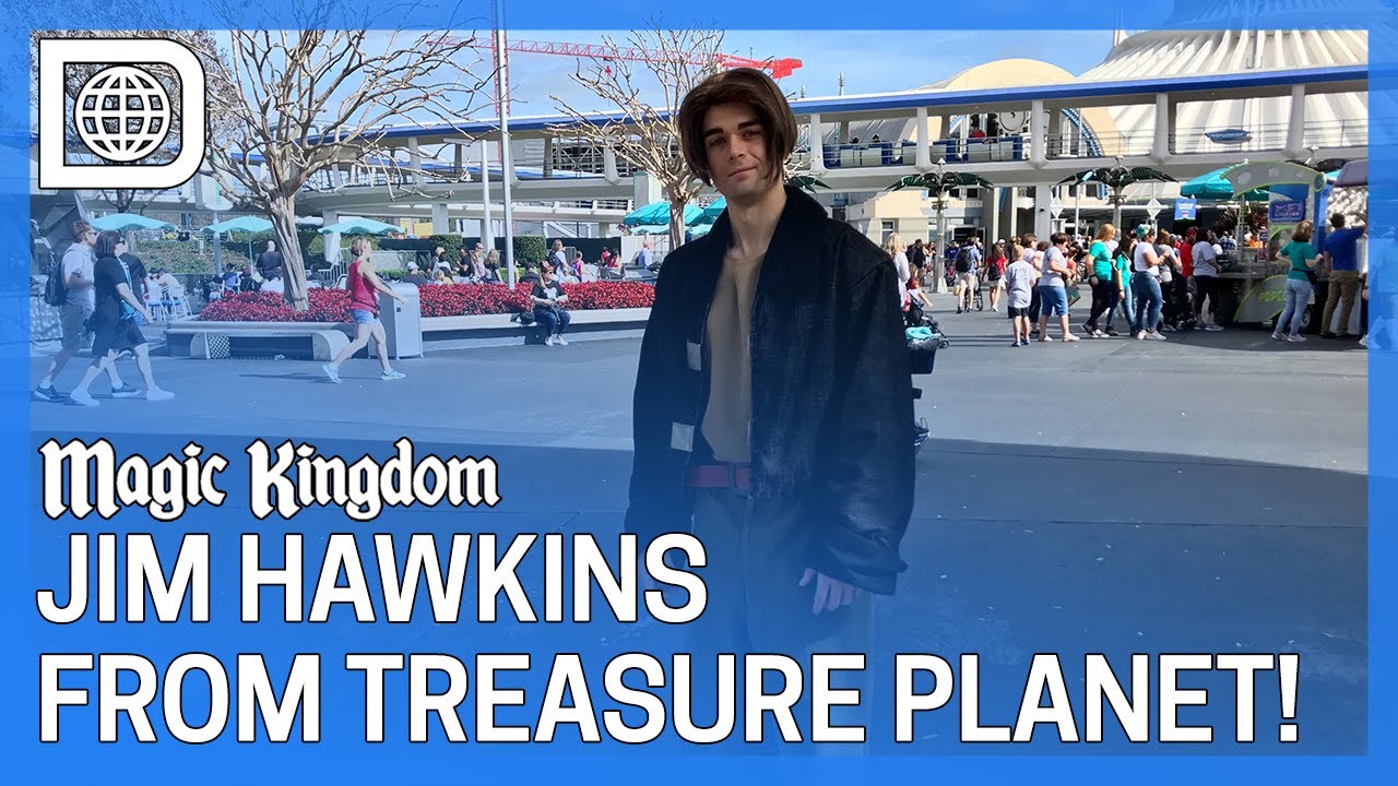 Jim Hawkins From Treasure Planet In Tomorrowland Magic Kingdom Youtube