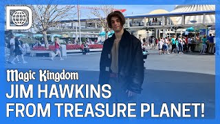 Jim Hawkins From Treasure Planet In Tomorrowland Magic Kingdom Youtube