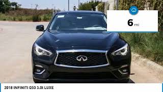 2018 INFINITI Q50 Dallas TX Ft Worth TX Grapevine TX 36070