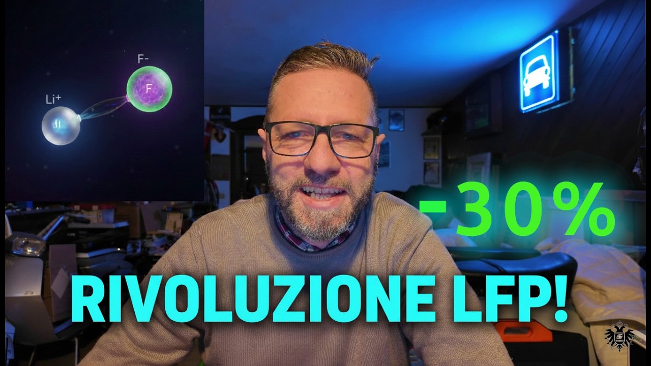 LFP + Fluoruro di Litio: La chimica definitiva è qui.