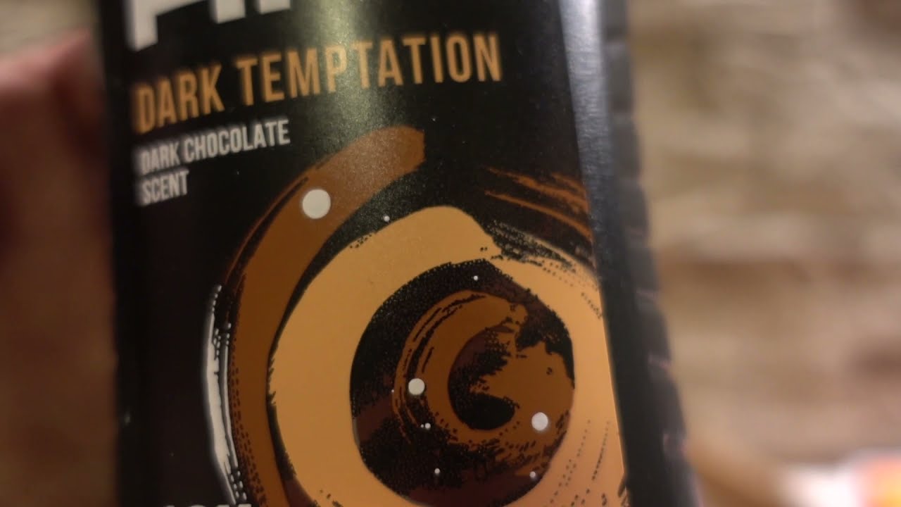 Axe Dark Temptation Dark Chocolate Scent Body Face and Hair Wash
