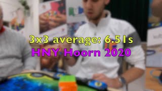 HNY Hoorn 3x3 average: 6.51s
