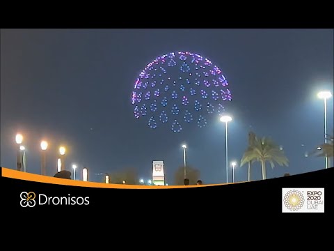 Expo 2020 Dubai - Dronisos daily outdoor drone show