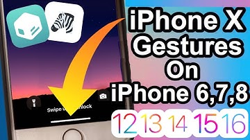 Ontvang iPhone X-functies op ELKE iPhone met iOS 12/16 (Palera1n ondersteund)
