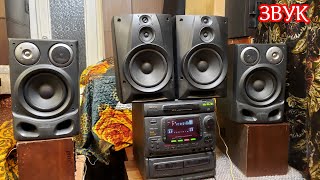 Sony 991 vs Aiwa 999 ,и сравнение колонок от мц , на внешнем hifi усилке. звук