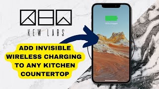Invisible wireless charging for kitchen countertops - Kew Labs