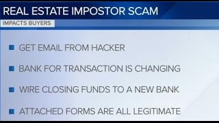 Real Estate scam making the rounds