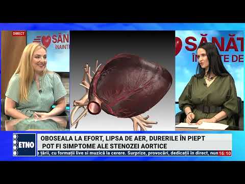 Aortic Stenosis. Health Above All Else July 24, 2026. Dr. Ana Maria Demiras, cardiologist.