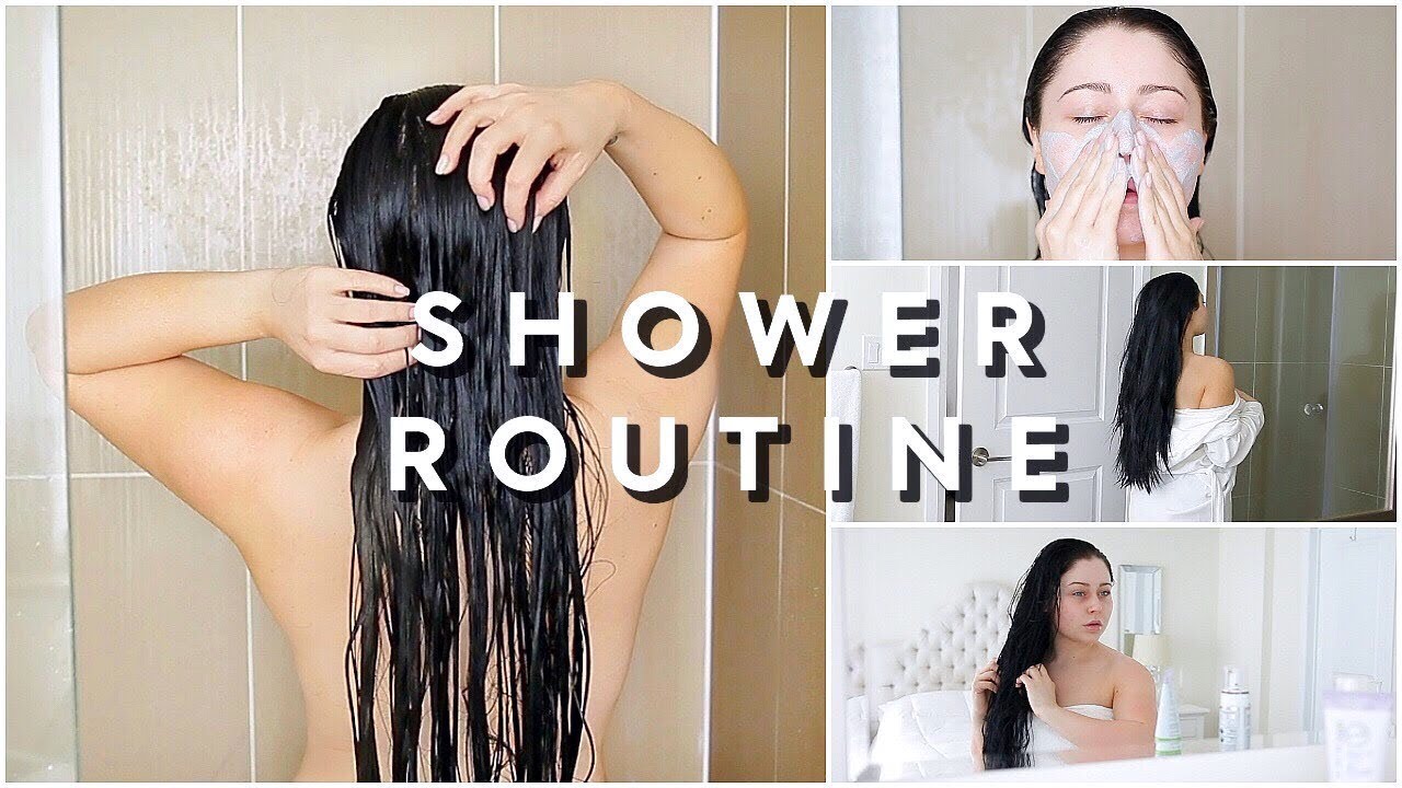 MY SHOWER ROUTINE + HAIR CARE 2018 