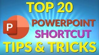 Top 20 PowerPoint Shortcut Tips and Tricks
