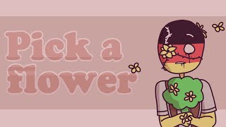 Pick a flower MEME || Countryhumans