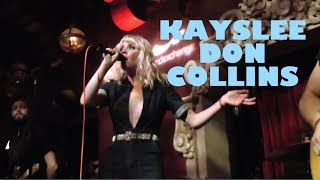 Kayslee Collins (Don) Live Performance Bardot Los Angeles, CA September 23, 2019