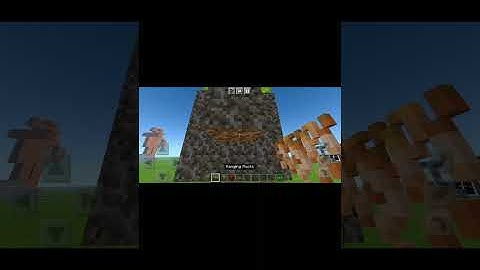 |Minecraft Epic Build Hack in Pocketediton|#shorts