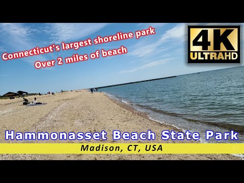 Video: Hammonasset Beach State Park: Толук жол